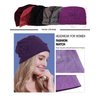 osvyo Chemo Headwear Turban Cap for Women - Cancer Beanie Hair Loss Sealed Packaging Wine