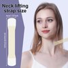 Neck Lift Tapes, Neck Wrinkle Tapes Strong Adhesion Neck Lift Bands for Neck Skin Firming and Lifting Anti-Wrinkle (4pcs elastic neck bands, 20pcs replacement tapes)