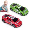 7 Inch Race Toy Cars for Toddler Boys Girls Friction Powered Push and Go Trucks Car Toys for Kids Ages 3 4 5 6 Year Old Birthday Gifts Christmas Stocking Stuffers