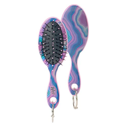 Wet Brush-Pro Keychain Hair Brush, Limited Edition Fantastic Voyage, 1 Count (Pack of 2), Galaxy Stone