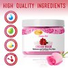 SPA REDI - Body and Foot Cream Mask, Sensual Rose, 16 Oz - Pedicure Massage for Tired Feet and Body, Hydrating, Fresh Skin - Infused with Hyaluronic Acid, Amino Acids, Panthenol, Comfrey Extract