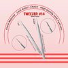 THE LASH SUPPLY PREMIUM #1-19 Lash Tweezers, Durable and Slip Resistant Eyelash Tweezers Extensions, Pink S/C Volume, Classic Lash Tweezers, Lash Extension Supplies Limited Edition