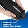 CushZone Seat Cushion, Lumbar Roll Support Pillow for Office Chair, Car, Gaming Chair, Memory Foam Back Cushion with Washable Cover for Relieving Back Pain & Improving Posture,Black