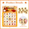 WhatSign Thanksgiving Bingo Games for Kids Adults 26 Players Gnome Thanksgiving Bingo Cards Happy Thanksgiving Party Games Bingo Cards Fall Autumn Thanksgiving Activities Classroom Family Party Favors
