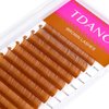 TDANCE Brown Lash Extensions Colored Lash Extensions 0.03/0.05/0.07mm C/D Curl Premium Brown Eyelash Extensions Salon Use (Light Brown,0.05-C,8-15mm)
