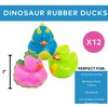 HAPPY DEALS ~ Dinosaur Rubber Ducks | 12 Pack | Party Favors