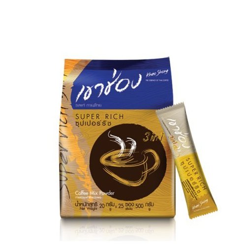 Khao Shong Thai Instant Coffee Powder Super Rich Coffee Mix 3 in 1_AB