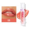 Melemando Lip Plumper 6 Colors Moisturizing Glossy Plumping Lip Gloss Long Lasting Hydrating Natural Lip Plumper for Women Girls (Color 06)
