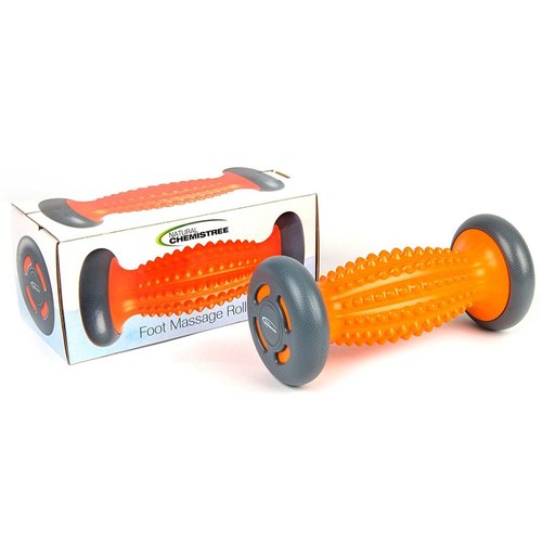 NATURAL CHEMISTREE Foot Massage Roller - for Plantar Fasciitis Relief, Acupressure Trigger Point Therapy, Diabetic Neuropathy, Whole Body Massager for Heel & Foot Arch Pain, Wrist, Shoulder & Neck