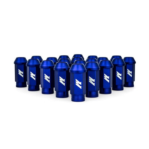 Mishimoto - MMLG-15-LOCKBL Aluminum Locking Lug Nuts, M12 x 1.5, Blue