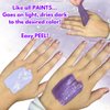 Metallic Purple Liquid Latex Body Paint - 4 oz