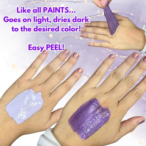 Metallic Purple Liquid Latex Body Paint - 4 oz