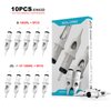 Nazzor Tattoo Machine Pen Kit Wireless Rotary for Beginners Wireless Tattoo Gun Tattoo Battery 10Pcs Cartridge SLP51KIT-2
