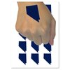 Nevada State Silhouette Temporary Tattoo Water Resistant Fake Body Art Set Collection - 15 2" Tattoos (1 Sheet)