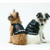 Doggles Biker Vest Dog Harness, Black, Teacup