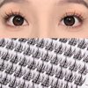 MIZ BARN False Eyelashes 100pcs C Curl Lash Clusters, 11-13mm Natural Individual Lashes Wispy Lashes For Beginners Perfect DIY Eyelash Extensions For Flawless Looks(C-11-13mm MIX)(trilogy)