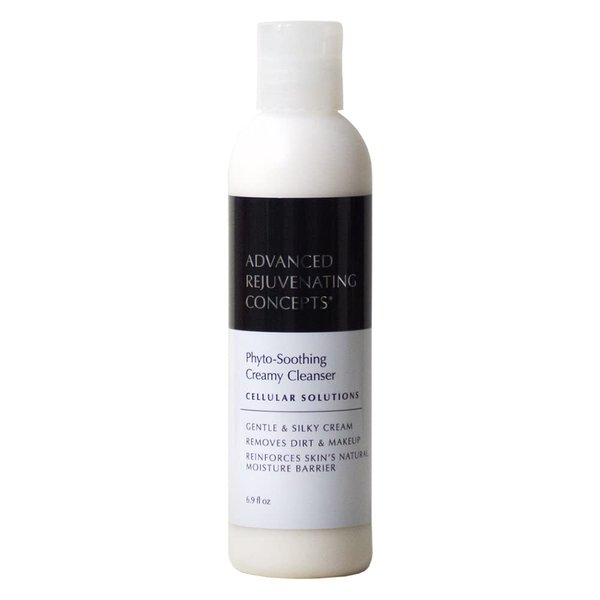 ADVANCED REJUVENATING CONCEPTS Cellular Solutions Phyto-Soothing Cleanser, Amaranth Protein & Olive Extract, Anti-Aging Face Wash, Dry Skin, 6.7 Ounce