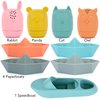 ArtCreativity Silicone Bath Toys for Babies - Set of 9 Mold Free Bath Toys - Bathtub Toys with 4 Animal, 4 Boat, and 1 Speedboat Design - Easy to Clean Bath Toys for Babies 6-18 Months