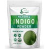 Natural Indigo Powder For Hair Dye | Natural Black Hair | Indigofera tinctoria | By Proud Planet (16 ounce | 1 Pound)