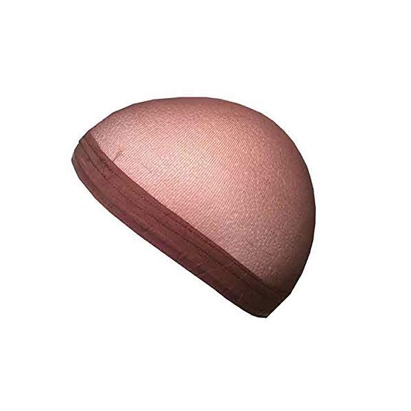 Premium Stocking Wig Cap with Non-Slip Silicone Strip (Medium Brown)