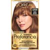 L'Oreal Paris Superior Preference Fade-Defying + Shine Permanent Hair Color, 6AM Light Amber Brown, Pack of 1, Hair Dye