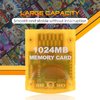 Suncala Memory Card Compatible with Gamecube and Wii Console, 1024MB Memory Card for Nintendo Gamecube