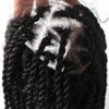Hand-Lace Braided Swiss Lace Front Box Braided Wigs with Natural Baby Hair for Black Women Long Box Braids With Special Shape Of The Top Premium Fiber Lightweight Japan-made Cornrow Twist Braids Wigs FACE MIRACLE (18'' Inches, #1B Black)