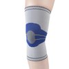 Champion Elastic Knee Support Compression Sleeve, Gray, Medium