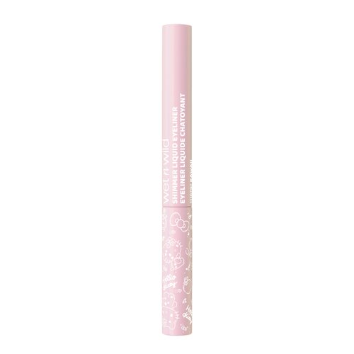 wet n wild Hello Kitty Shimmer Liquid Eyeliner, Richly Pigmented Iridescent Pearl Particles, Smooth & Easy Brush Application, Cruelty-Free & Vegan - Kawaii