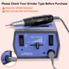 Makartt Nail Drill Handpiece for Up200 Machine:Professional Electric File Remove Gel Polish Poly Nail Gel Black B-05