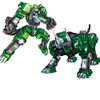 HAYUL 4 Pcs Transforming Robot Toys, Assembled Action Figure, 4 in 1 Robot Model Toys, Birthday Gifts for Boys Age 4+