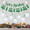 SparkDot Golf Party Decorations, Pre-assembled Let's Partee Golf Banner, Golf Ball Hanging Swirls, Golf Birthday Party Decor, Golfing Party Decor, Golf Themed Party Supplies