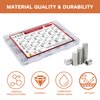 360 Pcs 25 Size Set Screw Assortment Kit Metric & SAE Allen Set Screws for Bathroom Fixture 304 Stainless Steel Internal Hex Drive Cup-Point for Door Knob, Faucets(M3-M8, 1/8"-40 to 5/16"-18)