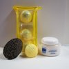 Bath Bomb Products - Bubble Bath Truffles: Lemmon Verbena 3 Pack Bath Truffles, 10 oz Eucalyptus Mint Salt Scrub and Pumice Stone by Dead Sea Spa Care, Bubble Bath, Bubble Truffles, Bath Truffle
