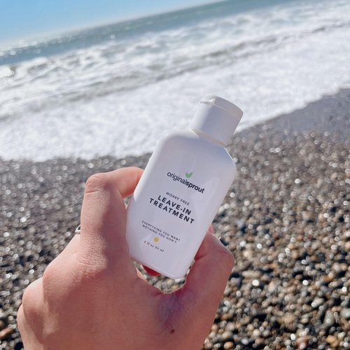 Original Sprout Worry Free Leave-In Conditioner Treatment and Detangler for All Hair Types, Travel Size 2 oz. Bottle