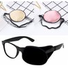 "3 Pcs Silk Eye Patch Set Elastic Strap 3 Colors Soft and Comfortable Single Eye Mask for Adult Kids' Lazy Eye Amblyopia Strabismus (Pink, Light Yellow, Black)"