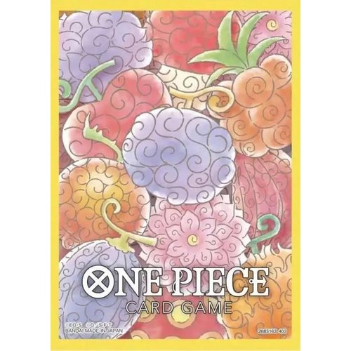 BANDAI NAMCO Entertainment One Piece Trading Card Game Assortment 4 Devil Fruits Card Sleeves [70 Count]