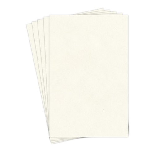 New White - Parchment Paper, 65lb Cover Stock 11 X 17 Inches, 50 Sheets