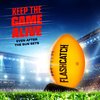 Light Up Youth Football - Glow in the Dark Ball - Outdoor Sports Birthday Gifts for Boys 8-15+ Year Old - Kids Teenage Youth Easter Gift Ideas Activity - Boy Toys Stuff Ages 8 9 10 11 12 13 14 15