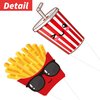 48pcs French Fries Cupcake Toppers French Fries Birthday Party Decorations Fast Food Party Decoration French Fries Theme Cupcake Picks for French Fries Birthday Party Baby Shower Supplies