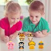 CHHOEAV 6 Pack Cute Mini Lion Tiger Reindeer Building Blocks Toys for Kids Classroom Prizes Goodie Bags Stocking Stuffers Christmas Birthday Party Favors Return Gifts for Boys Girls Age 6-12+