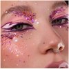 Body Glitter, Face Glitter, Hair Glitter,YGQQOY Holographic Concerts Festival Rave Chunky Glitter Gel, 12 Colors
