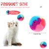 Giantree 30 Pcs Soft Plush Cat Ball, 1.2 Inch Rainbow Cat Toy Balls Fuzzy Kitty Balls Kitten Puff Balls Soft Balls Cat Pom Colorful Cat Pom Pom Ball Toy for Cat Kitten Pet Playing Exercising