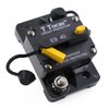 T Tocas T3 Surface-Mount 40 Amp Circuit Breaker with Manual Reset Switch Button for Boat Trolling Motor Marine ATV Trailer Vehicles, 12V - 48V DC, Waterproof 40A