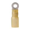 ANCOR MARINE GRADE 312299 Electrical Nylon Insulated Adhesive Lined Heat Shrink Ring Terminals (12 to 10-Gauge, Size 8 Screw, 100-Pack)