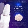 Blossom Zodiac Sign Roll-On Lip Gloss, Vanilla Scented + Moisturizing with Crystals, Made in USA, 0.20 fl. oz./5.9ml, Libra