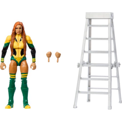Mattel WWE Elite Action Figure & Accessories, 6-inch Collectible Becky Lynch with 25 Articulation Points, Life-Like Look & Swappable Hands