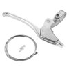 chooee Bicycle Brake Lever,Mountain Bike Handlebar Brake Lever for MTB, Silver