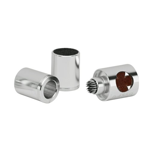 TipMaster TM61 6-in-1 Aluminum Pool Cue Tip Tool, Psycho Silver