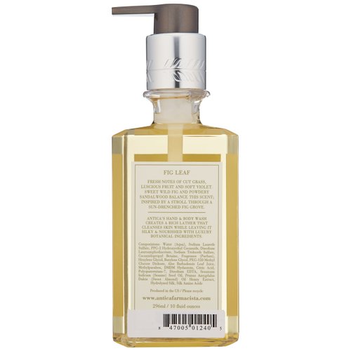 Antica Farmacista Green Fig Leaf Hand and Body Wash, 10 oz